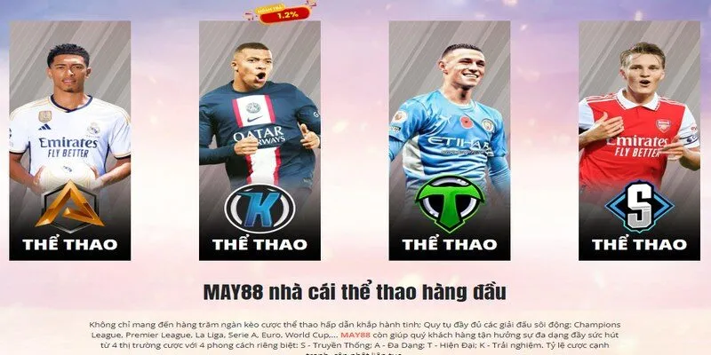 Giới thiệu đôi nét về sảnh game thể thao May88